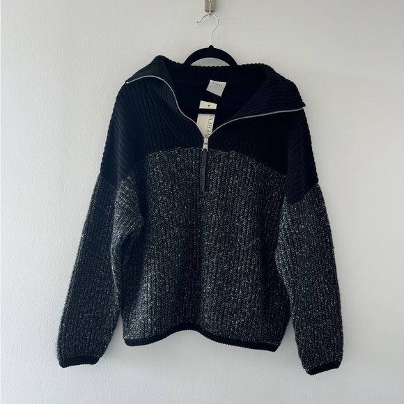 VARLEY Willard Knit Black Half Zip M - Picture 8 of 12